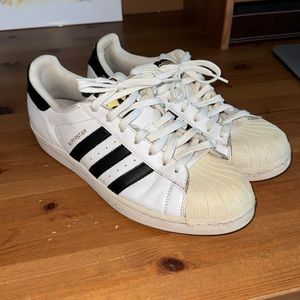 Adidas Superstar White Size 10